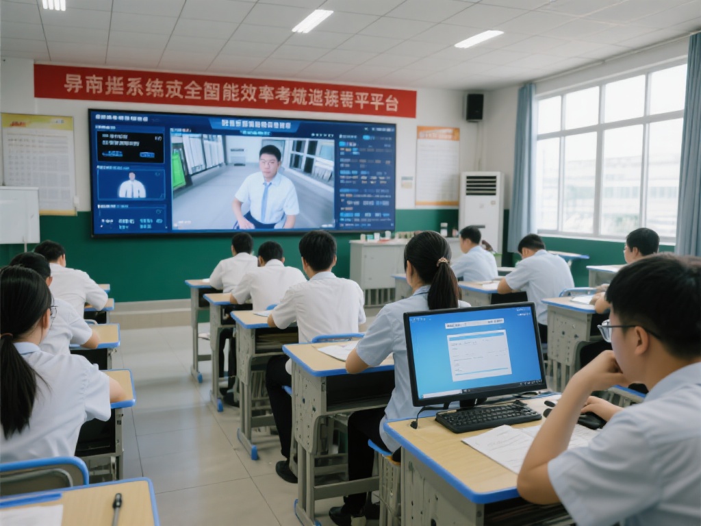 中国电信揭秘高考AI智慧巡考平台:智能识别考场异常行为 更值得一提的是,该系统在效率上的突出表现